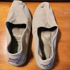 Bobs Tan Canvas Shoes